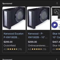 KENWOOD 10” Sub
