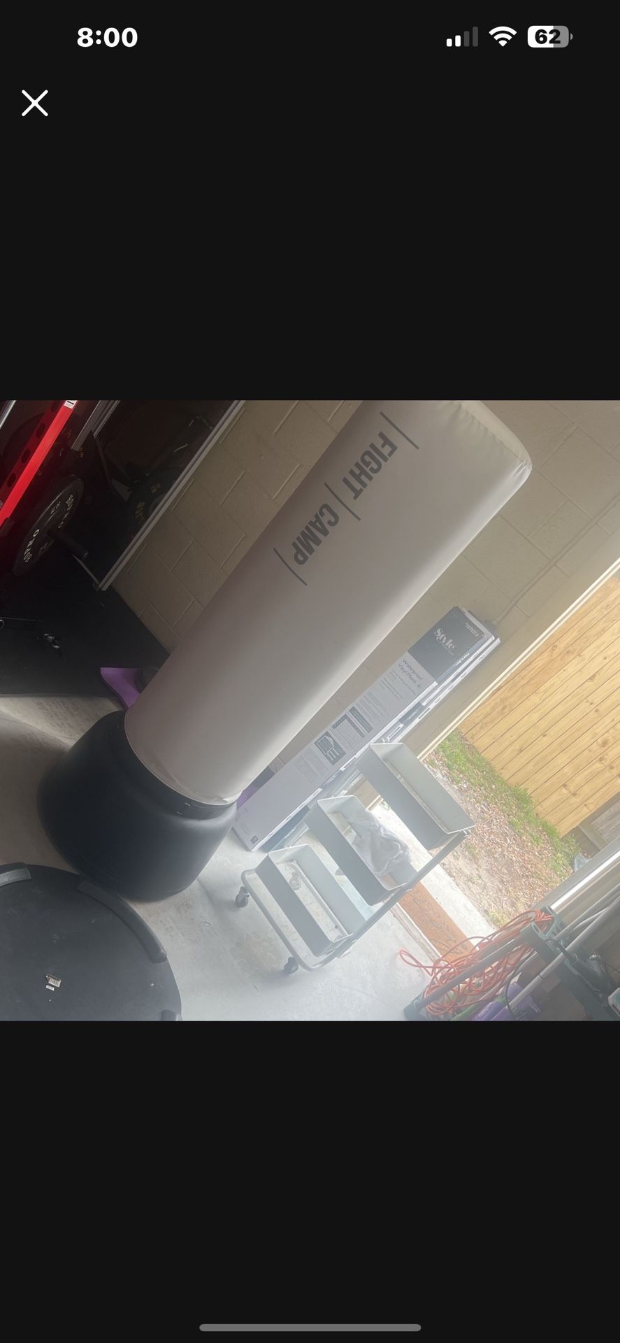 Fight Camp Boxing Punching Bag And Ring