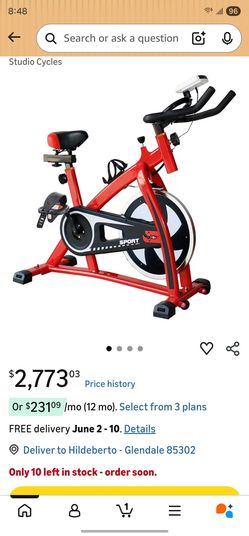 Fitness equipment  stationary bike