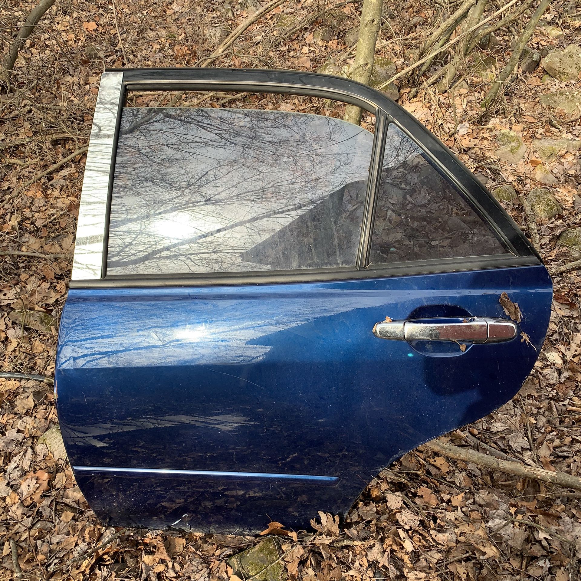 Lexus is300 and Cadillac Escalade doors Subaru