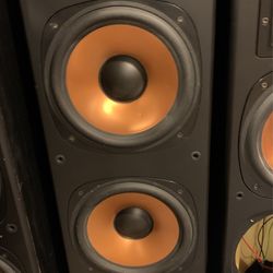 Pair Of Klipsch Rf5 Floor Speakers