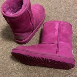  Pink Ugg Boots Size 12 (toddler)