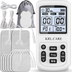 TENS EMS Pain Reliever Massage Unit