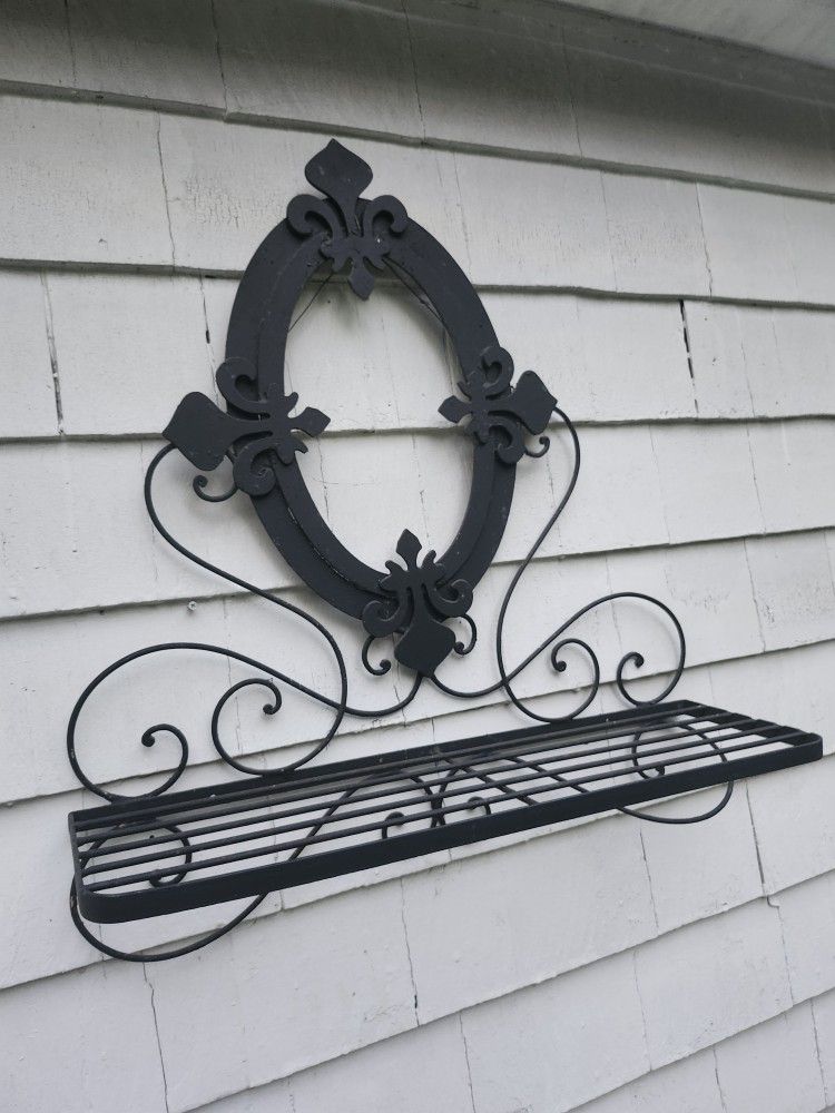 Metal Flower Shelve