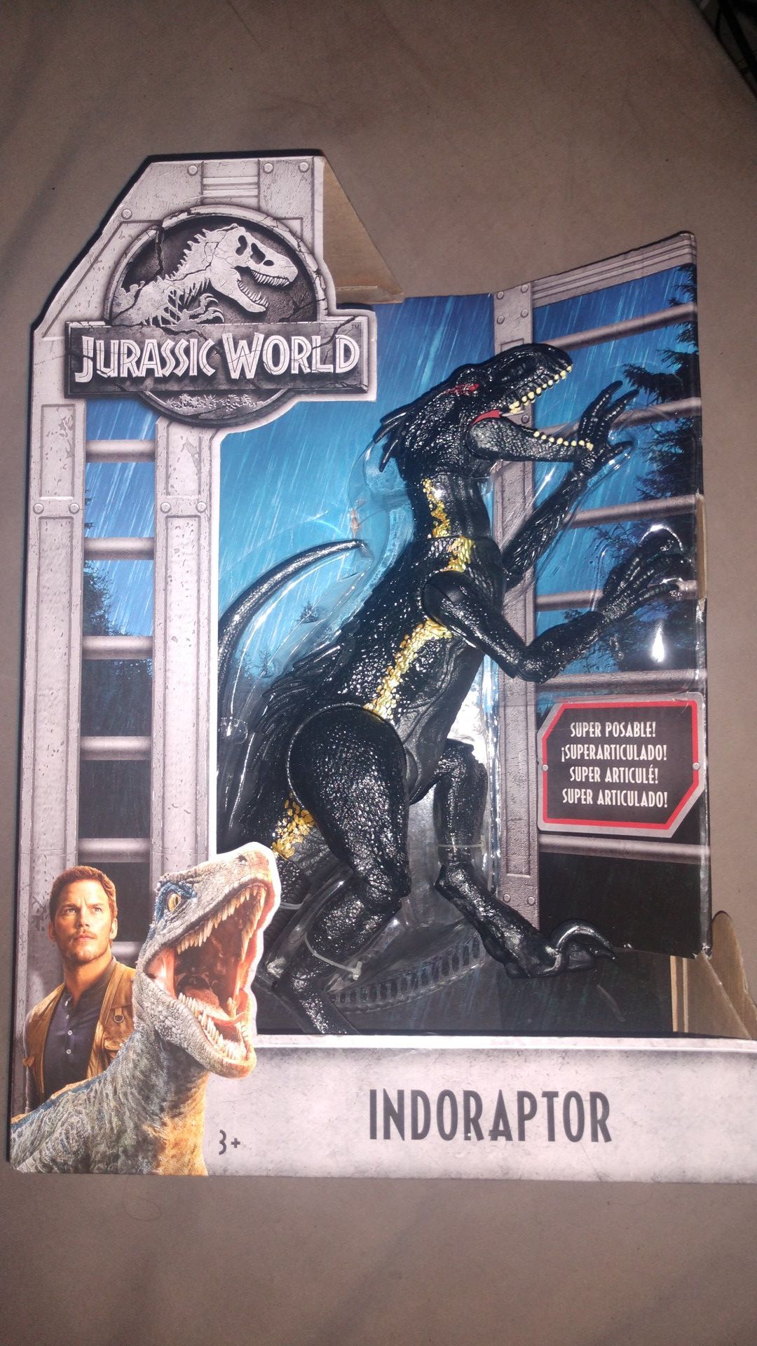 Jurassic world indoraptor toy brand new in box