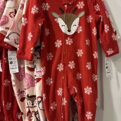 2 Christmas Pjs Girl & boy