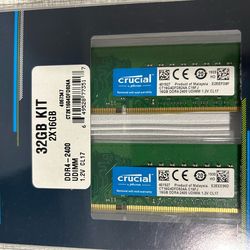 CRUCIAL - 2x16GB Kit