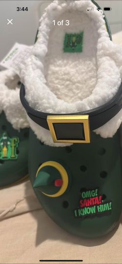 Buddy the ELF Movie Crocs J5 BIG kids