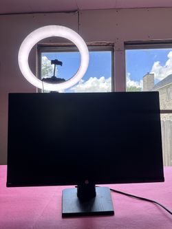 HP 24w 24-inch Monitor 1080p FHD IPS Computer Screen for Home Office Gaming Work