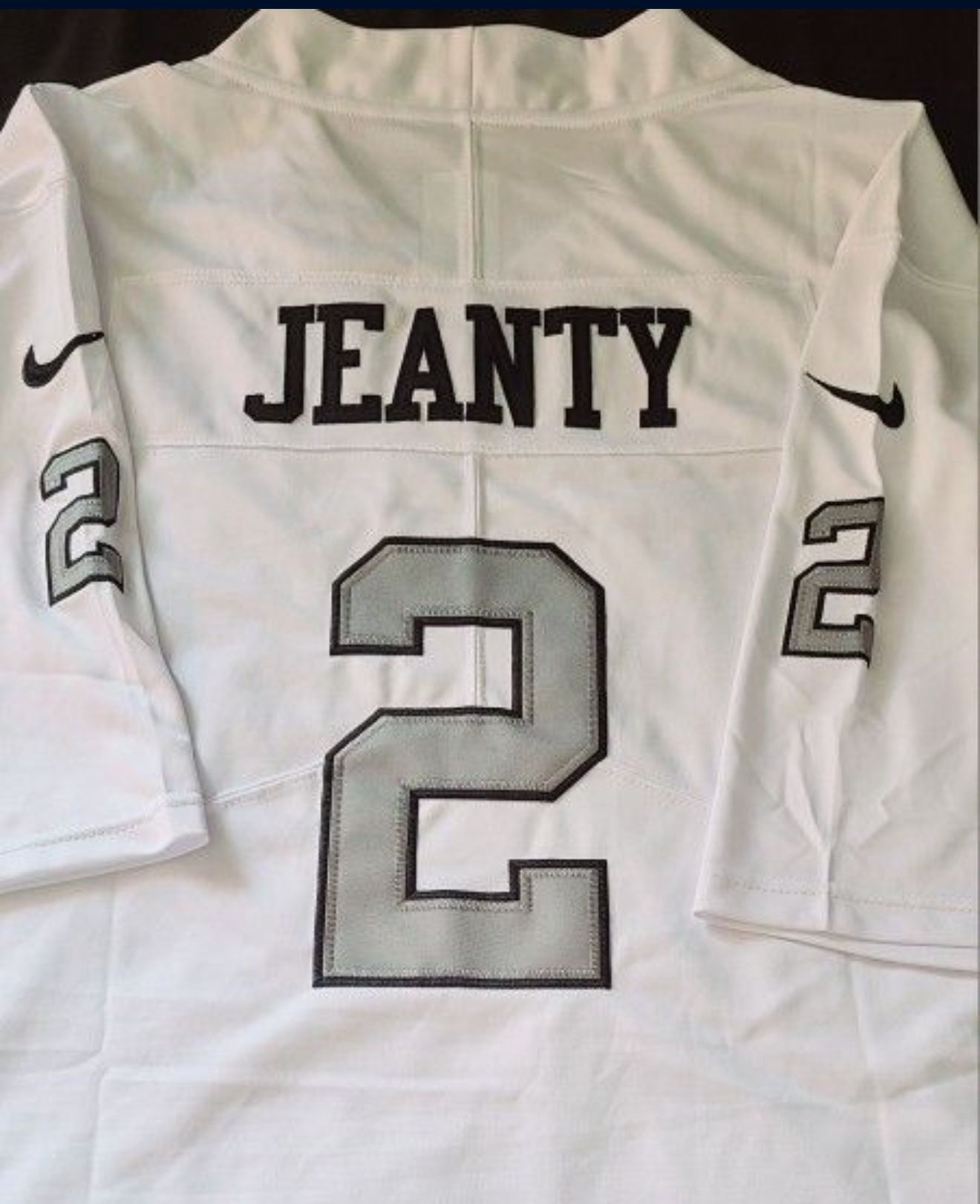 RAIDERS ASHTON JEANTY Nike Stitched Jerseys Mens Womens And Youth Sizes Small To 7x See Prices In Description