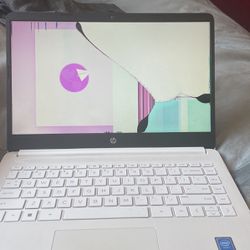 Hp laptop (damaged screen)