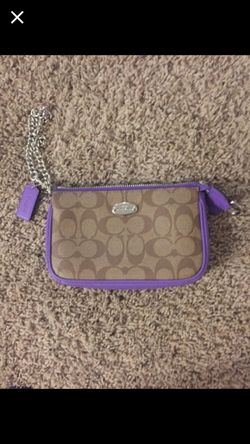 Coach wristlet