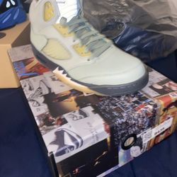 Air Jordan Retro 5 Jade Horizon 