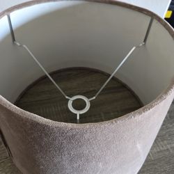 Beige color lamp shade