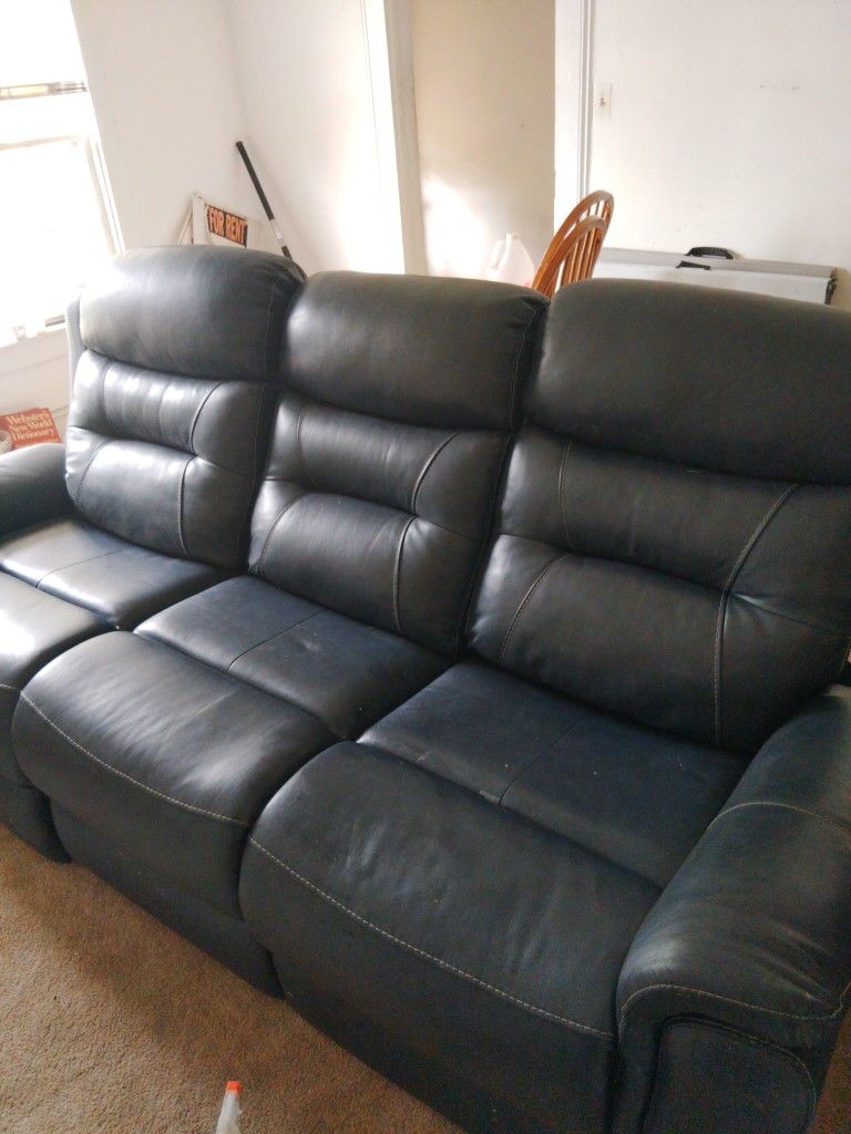 Leather Couch