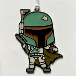 Hallmark BOBA FETT Star Wars Disney Christmas Metal Tree Ornament