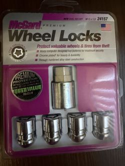 Wheel lock set