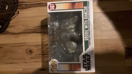 Funko grogu with rancor