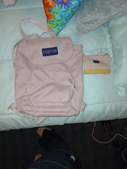 Jansport Mini Backpack And Small Zipper Wallet