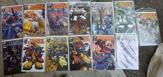Transformers comics from DW comics