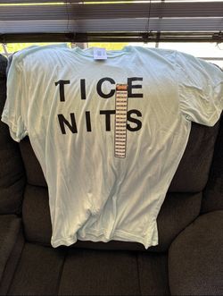 Tice Nits Blue T-Shirt (Danny Duncan), Size Medium, Brand new with tag
