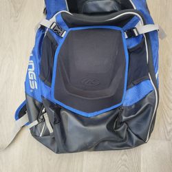 Rawlings Baseball Backpack With Helmet Holder