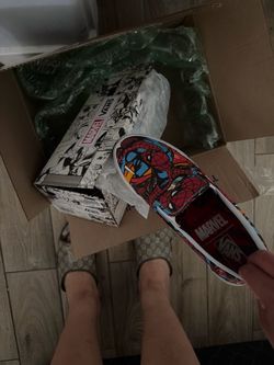 Spider-Man vans shoes