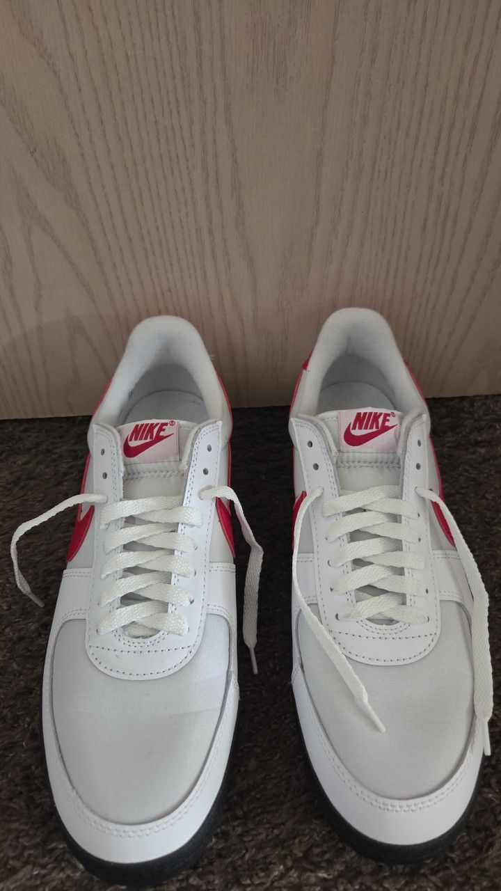 BRAND NEW WHITE And RED NIKE's