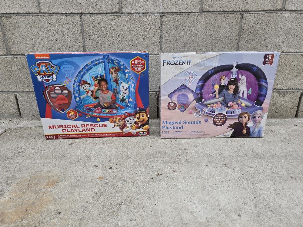 Kids Mini Ball Pit With Music $15 Each