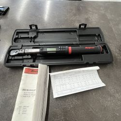 Snap On ATech2FR100B 3/8 Inch drive Flex-Head Tech angle Torque Wrench