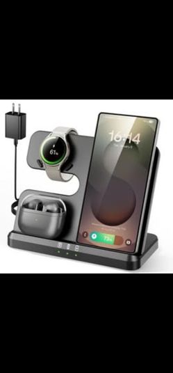Eddibox 3 in 1 Charging Station , Wireless Charger Stand
