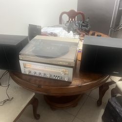 Record Player Amplifier Bose speaker speakers