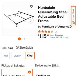 King/Queen Bed Frame