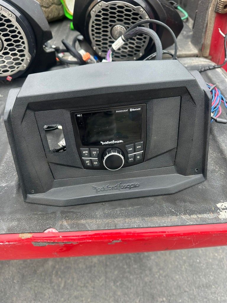Rockford Fosgate Sound System For RZR Polaris
