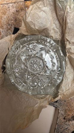 glass ashtray