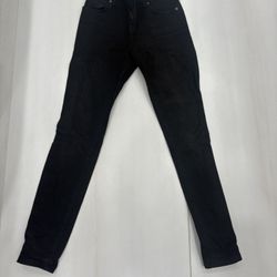 Women’s Burberry Brit Black Skinny Jeans – High Rise – W26 – Authentic