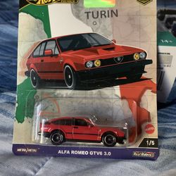 Hot Wheels Premium Alfa Romeo GTV6 3.0