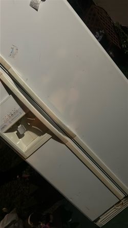 33 in with 32 in length side by side refrigerator