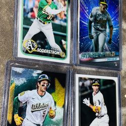 Oakland Athletics (11) Card L0T