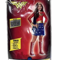 Halloween Costume, Super Girl  Dress, Size: Child Medium (7-8) Super Hero, super woman, new with tag