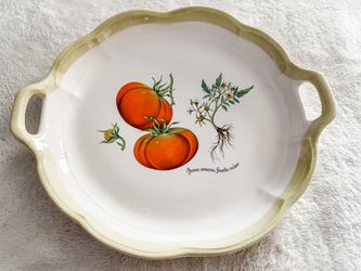 NEW- Italian Fall 16” Round Serving Plate