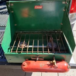 Vintage COLEMAN STOVE 2 burner 413F