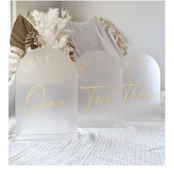 1-20 Table Number