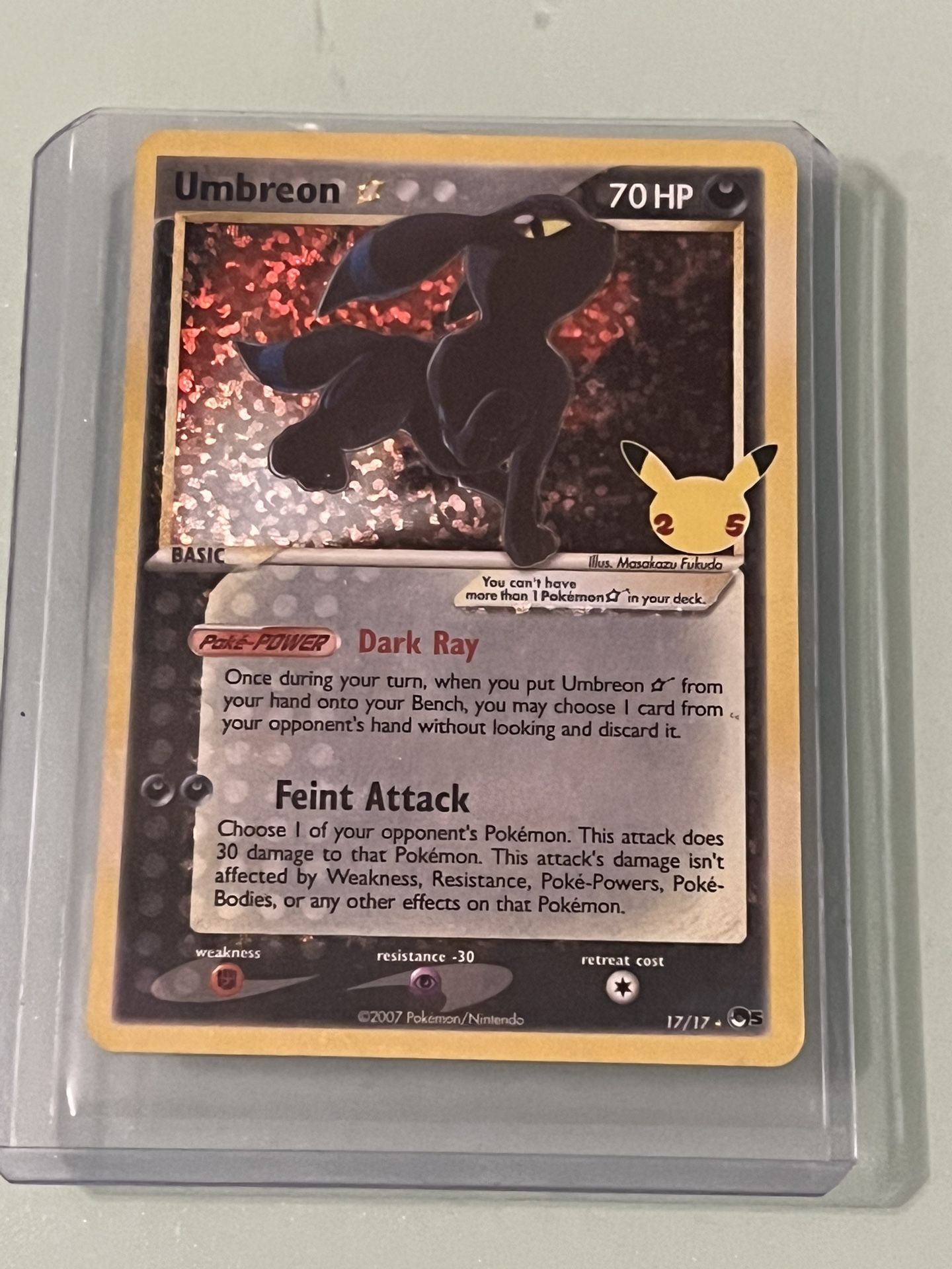 Pikachu Umbreon Pokémon Cards