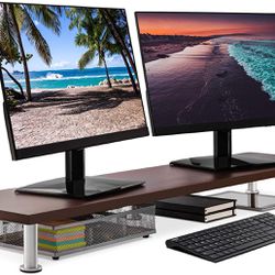 Dual Computer Monitor Stand 