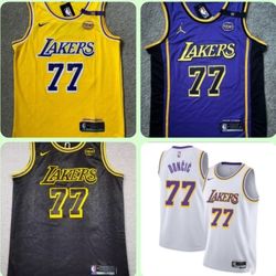 LUKA LAKERS BASKETBALL JERSEY $50. CASH PLEASE