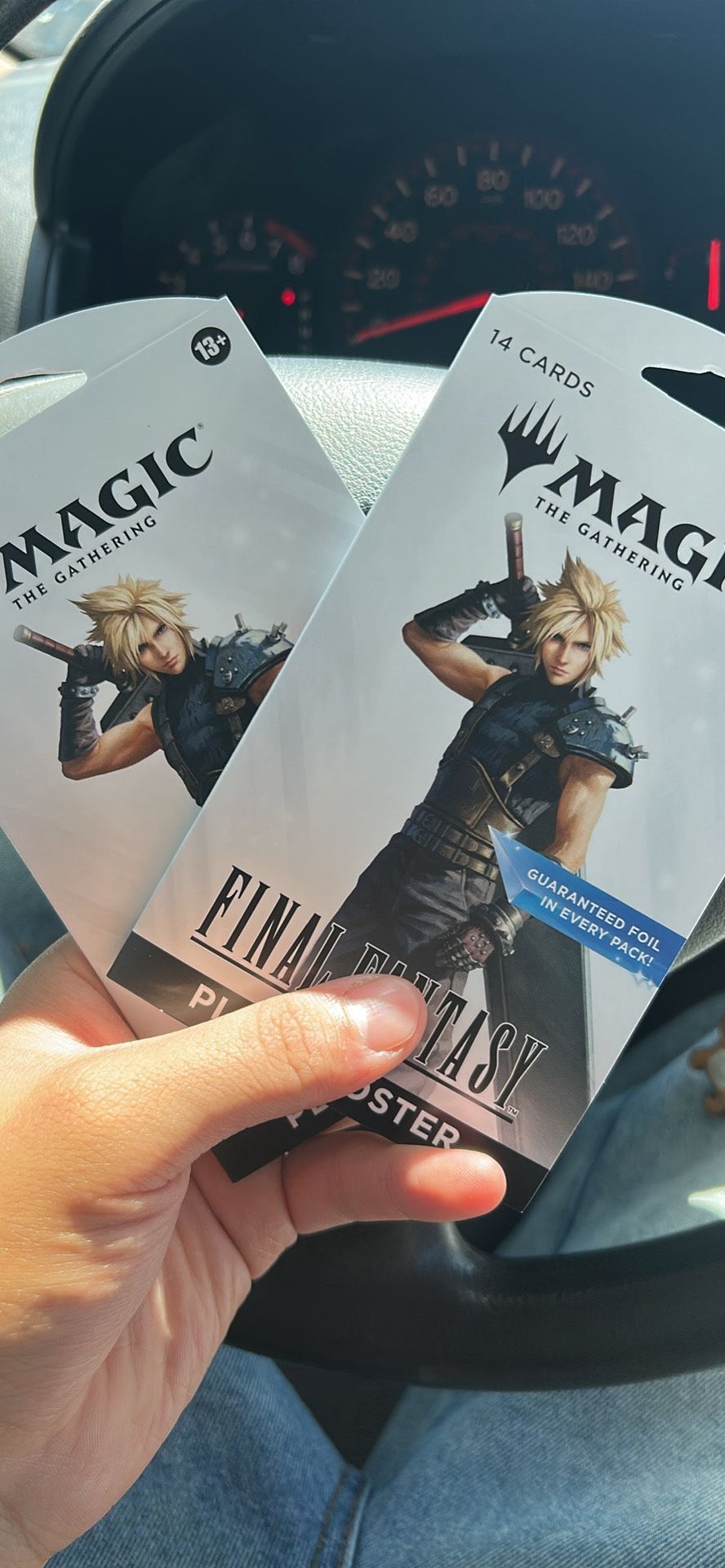 Magic The Gathering Final Fantasy Play Booster Sleeved Packs