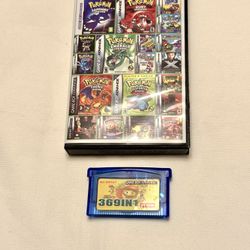 369 In 1 GBA Games With The Case (Brand New)