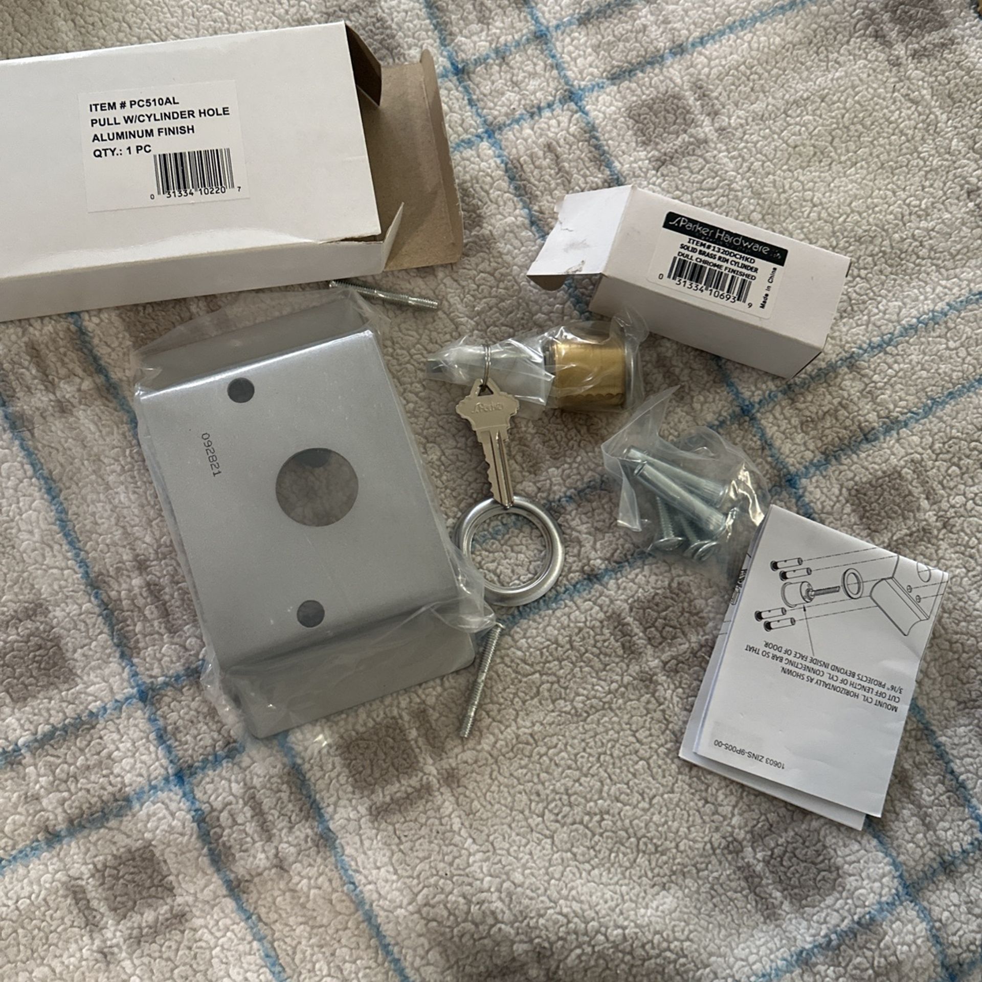 Door Lock With Handle