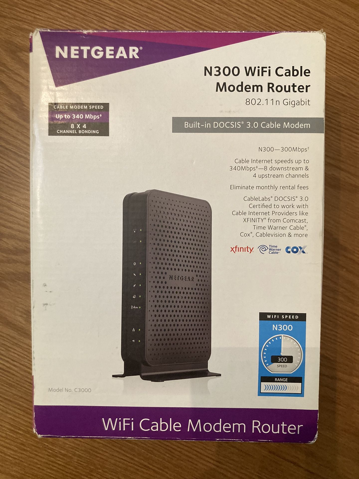 Router - N300 Cable Modem Router